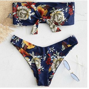 ZAFUL Floral Print Bikini